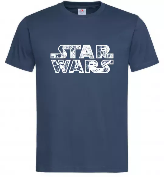 Мужская футболка Star Wars comics Темно-синий фото