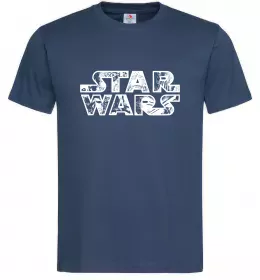 Мужская футболка Star Wars comics Темно-синий фото