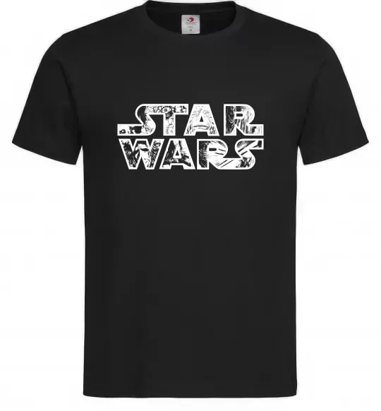 Мужская футболка Star Wars comics Черный фото