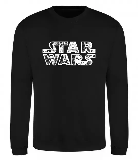 Свитшот Star Wars comics Черный фото