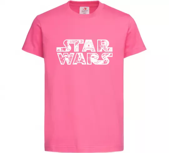Дитяча футболка Star Wars comics Яскраво-рожевий фото