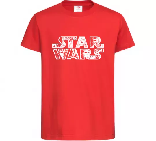 Дитяча футболка Star Wars comics Червоний фото