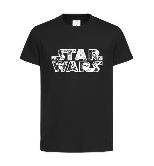 Детская футболка Star Wars comics Черный фото