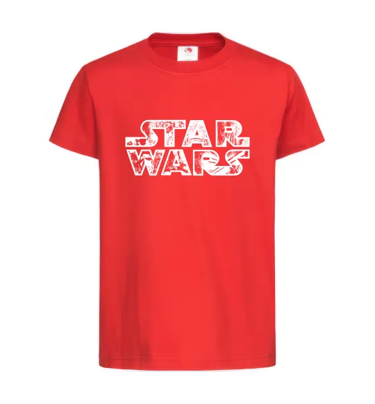 Детская футболка Star Wars comics Красный фото