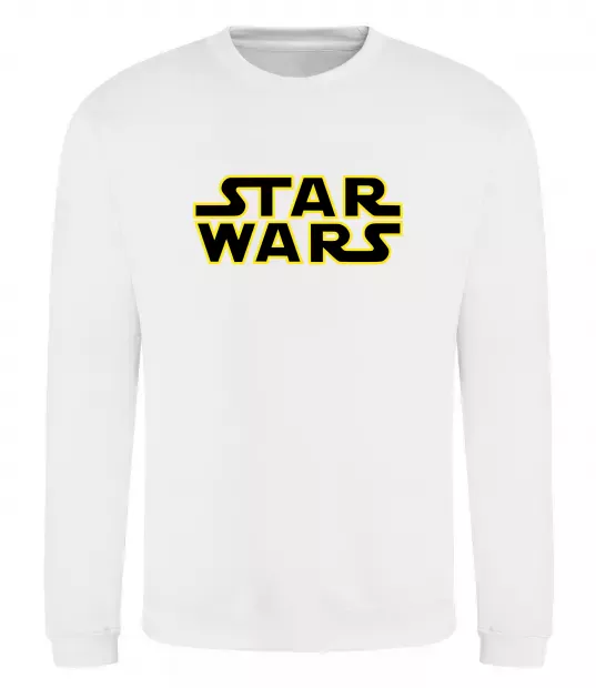 Світшот Star Wars logo Білий фото