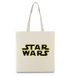 Эко-сумка Star Wars logo Бежевый фото