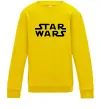 Детский Свитшот Star Wars logo Солнечно желтый фото