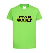Дитяча футболка Star Wars logo Лаймовий фото