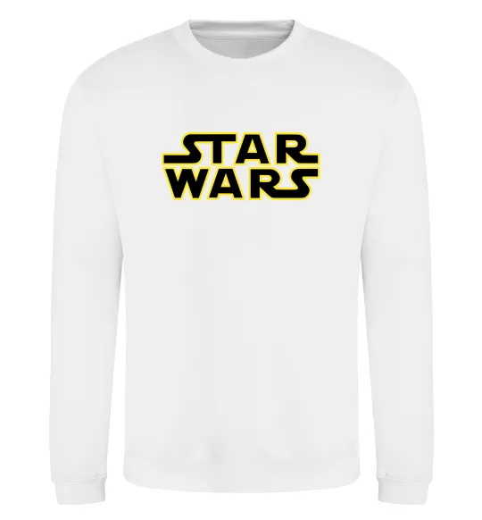 Світшот Star Wars logo Білий фото