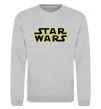 Світшот Star Wars logo Сірий меланж фото