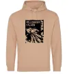 Женская толстовка (худи) Star Wars Millennium Falcon Песочный фото