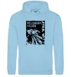 Женская толстовка (худи) Star Wars Millennium Falcon Голубой фото