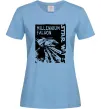 Жіноча футболка Star Wars Millennium Falcon Блакитний фото