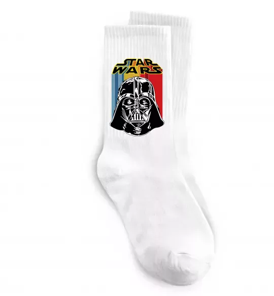 Носки Retro Star Wars Белый фото