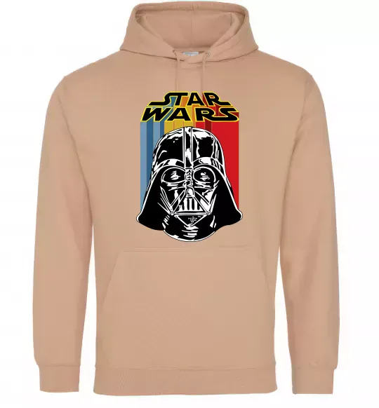 Женская толстовка (худи) Retro Star Wars Песочный фото