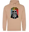 Женская толстовка (худи) Retro Star Wars Песочный фото