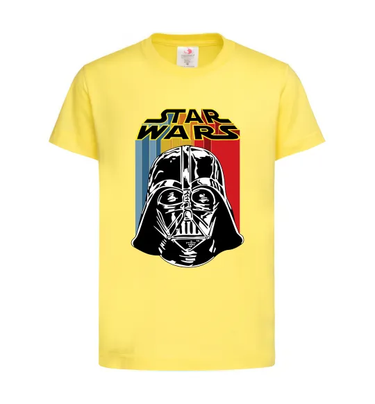 Детская футболка Retro Star Wars Лимонный фото
