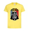 Детская футболка Retro Star Wars Лимонный фото