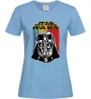 Женская футболка Retro Star Wars Голубой фото