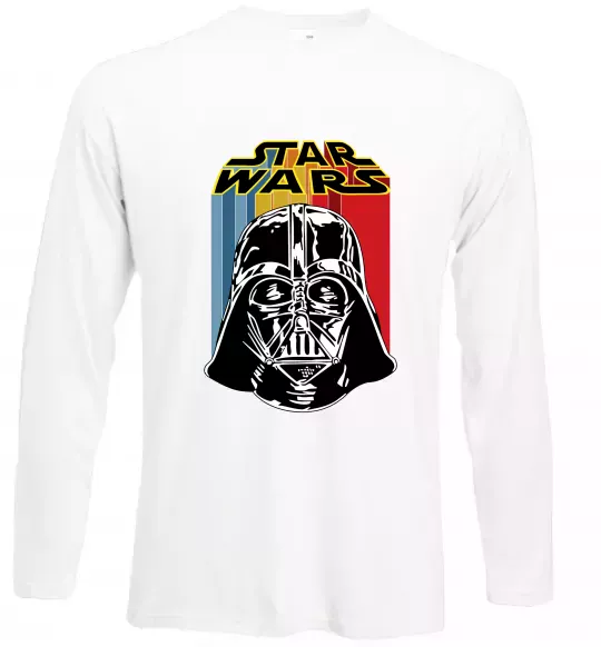 Лонгслив Retro Star Wars Белый фото