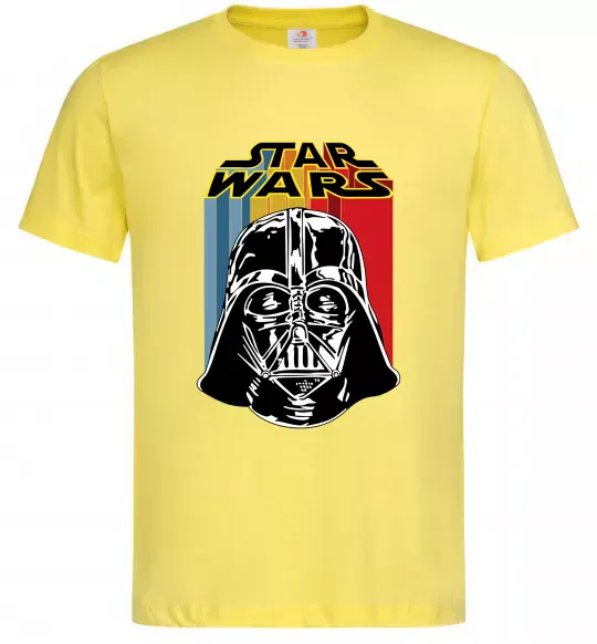 Чоловіча футболка Retro Star Wars Лимонний фото