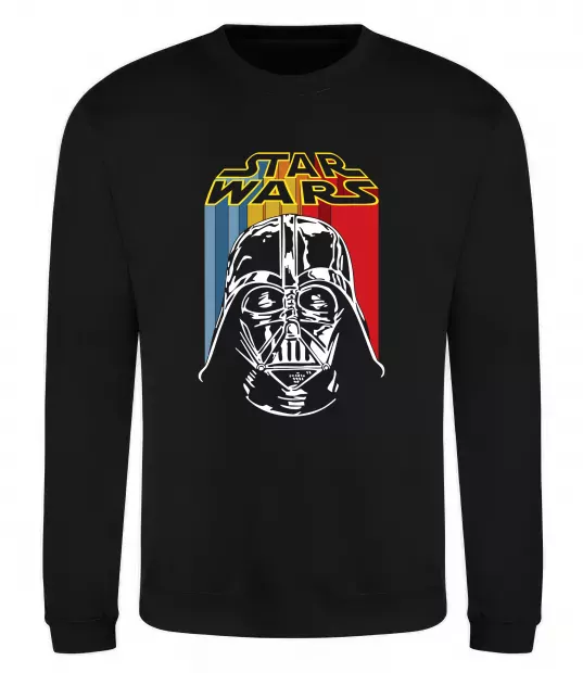 Свитшот Retro Star Wars Черный фото