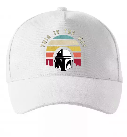 Кепка This is the way Белый фото