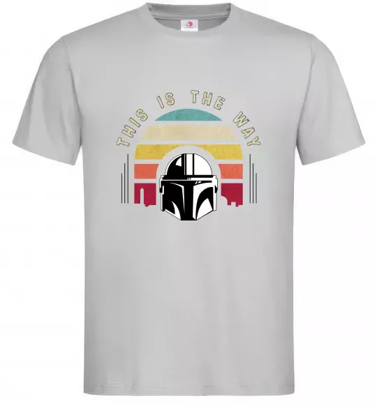 Чоловіча футболка This is the way Сірий фото