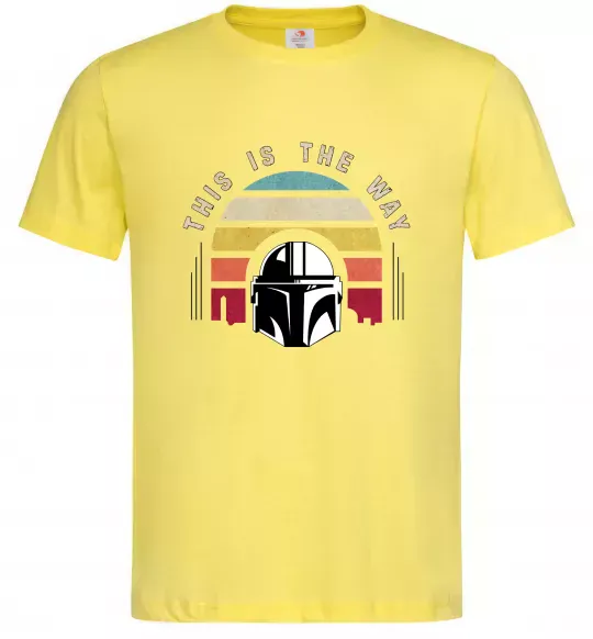 Чоловіча футболка This is the way Лимонний фото