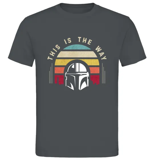 Чоловіча футболка This is the way Графіт фото