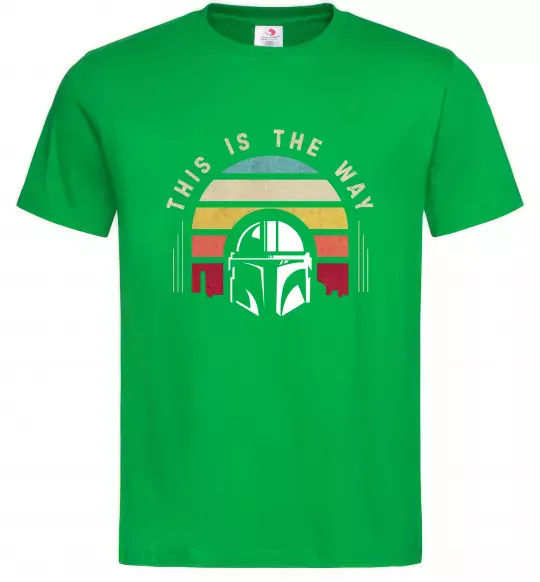 Чоловіча футболка This is the way Зелений фото