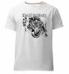 Чоловіча преміум футболка Iron Maiden малюнок Білий фото