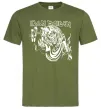 Мужская футболка Iron Maiden малюнок Оливковый фото