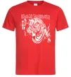 Мужская футболка Iron Maiden малюнок Красный фото
