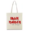Еко-сумка Iron Maiden The trooper Бежевий фото