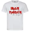 Мужская футболка Iron Maiden The trooper Белый фото