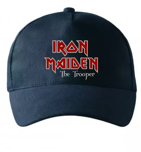 Кепка Iron Maiden The trooper Темно-синий фото