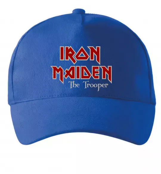 Кепка Iron Maiden The trooper Ярко-синий фото