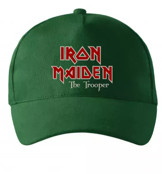 Кепка Iron Maiden The trooper Темно-зеленый фото