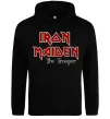 Жіноча толстовка (худі) Iron Maiden The trooper Чорний фото
