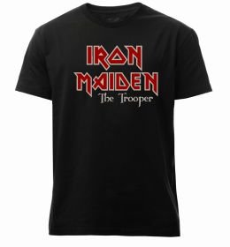Мужская премиум футболка Iron Maiden The trooper