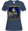 Женская футболка Live after death Iron Maiden Темно-синий фото