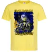 Мужская футболка Live after death Iron Maiden Лимонный фото
