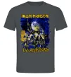Мужская футболка Live after death Iron Maiden Графит фото