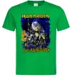 Мужская футболка Live after death Iron Maiden Зеленый фото