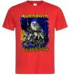 Мужская футболка Live after death Iron Maiden Красный фото