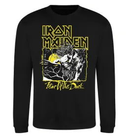 Свитшот Fear of the dark Iron Maiden Черный фото