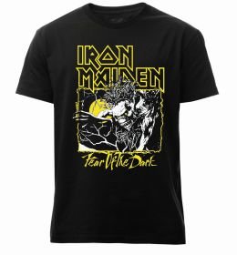 Мужская премиум футболка Fear of the dark Iron Maiden