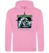 Чоловіча толстовка (худі) Iron Maiden Aces High Рожевий фото