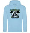 Чоловіча толстовка (худі) Iron Maiden Aces High Блакитний фото